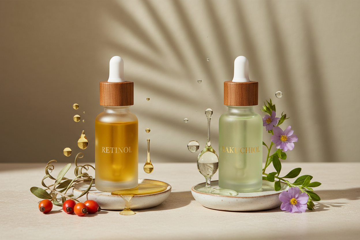 Ρετινόλη vs Βακουχιόλη: Ποιο Συστατικό Αντιγήρανσης Είναι Καλύτερο για το Δέρμα σου; - Heart of olive