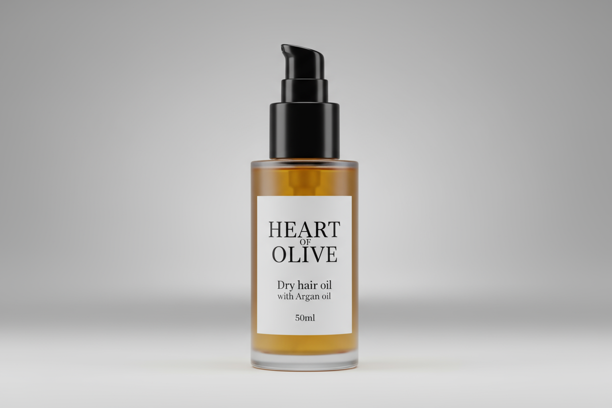 Ξηρό Λάδι μαλλιών με Ελαιο Αργκάν